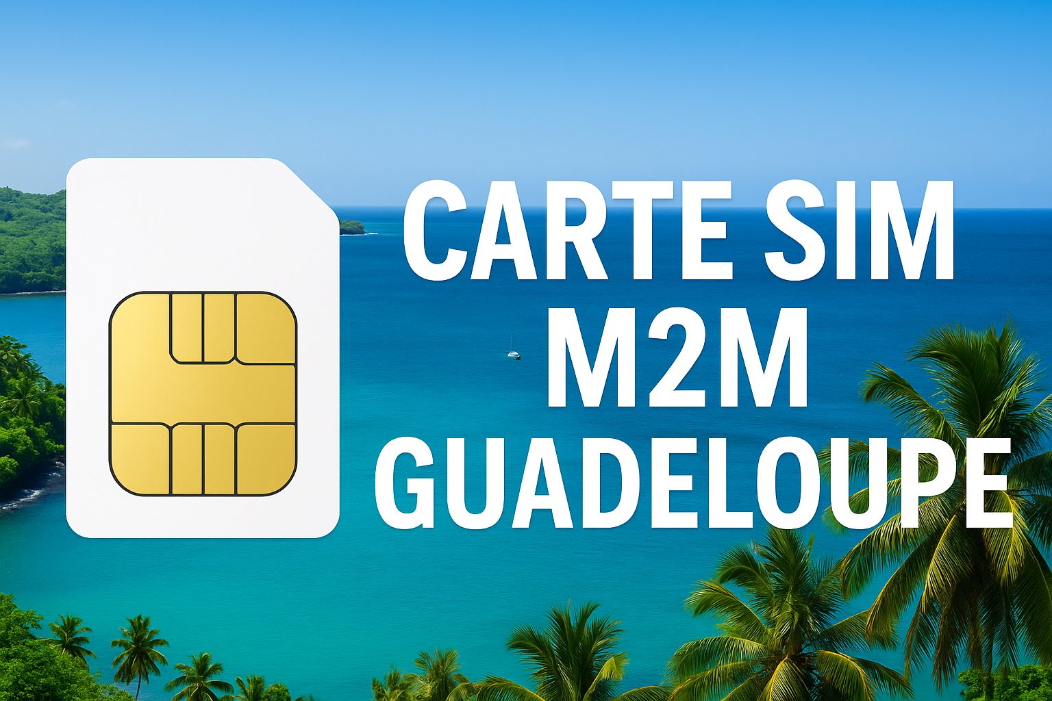 Carte SIM M2M Guadeloupe